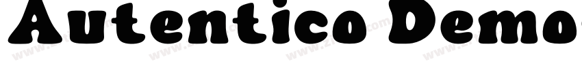 Autentico Demo字体转换